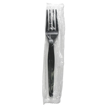 Boardwalk® Heavyweight Wrapped Polystyrene Cutlery, Soup Spoon, Black, 1,000-carton freeshipping - TVN Wholesale